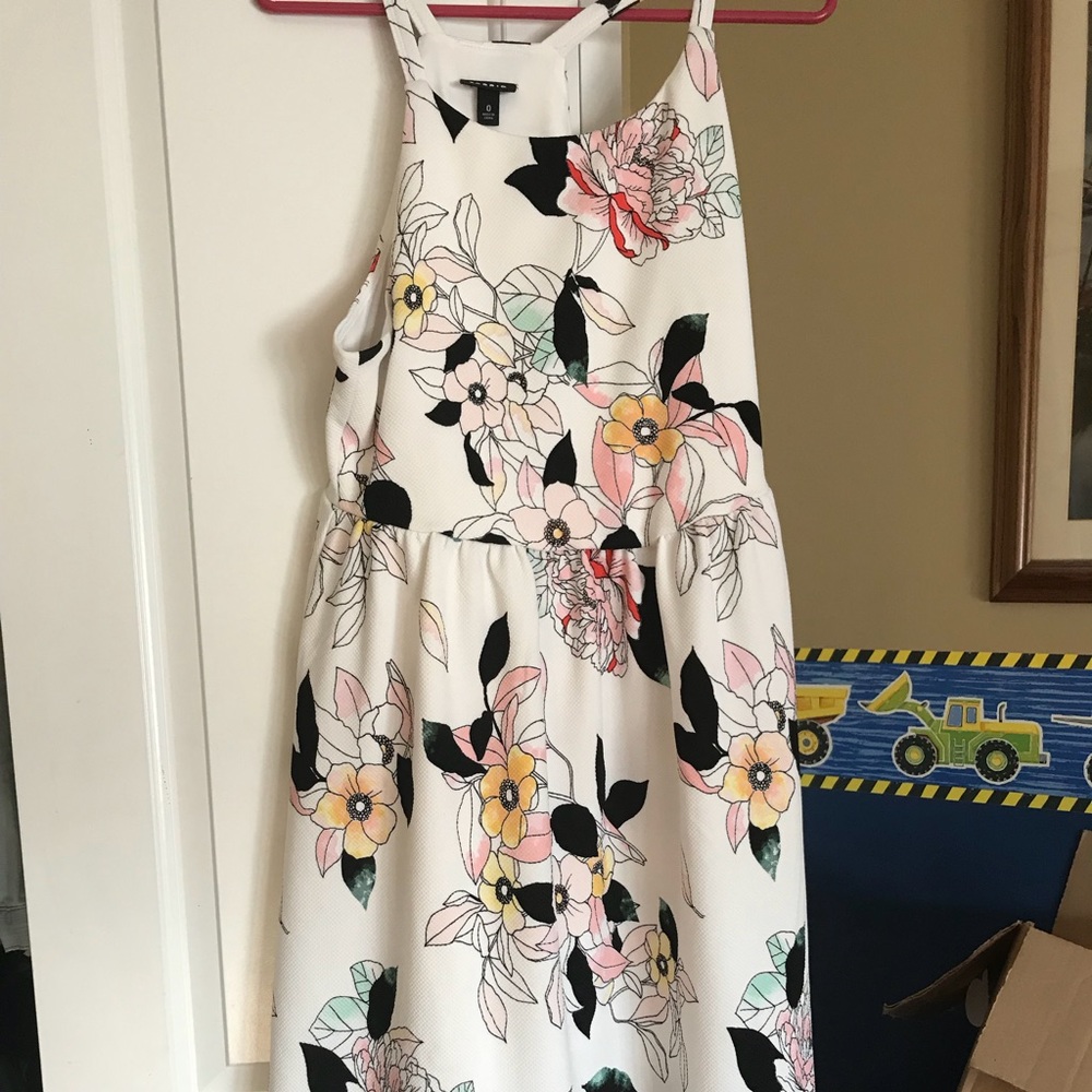 Torrid Floral Scuba Knit Dress